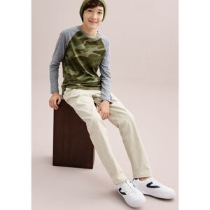 Sonoma Youth Camo Raglan Long Sleeve Husky Tee